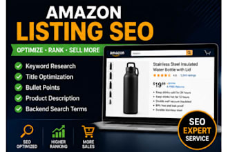 optimize amazon product listings for SEO and sales