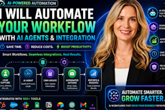 automate your workflow with ai agents and integrations