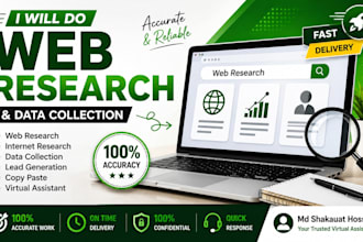 do professional web research