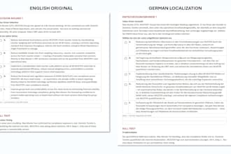 translate and proofread your english to german content professionally
