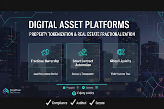 build rwa tokenization platform with smart contract kyc, defi fundraising token