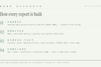 analyze the financial statements of any US public company