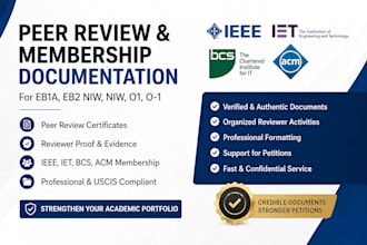 help you become a peer reviewer to support eb1 a eb2 niw petition success
