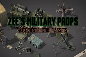 model game ready 3d props for arma reforger enfusion mods