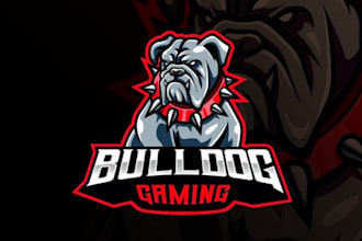 make high quality and beautiful bulldog logo design