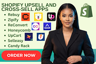 setup reconvert selleasy zipify ocu candy rack upcart rebuy shopify upsell app