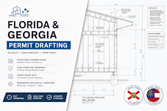 be your draftsman for florida and georgia permit plan design review