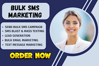 send bulk SMS marketing mass sms email blast mass text message campaigns