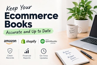keep your ecommerce books accurate and up to date