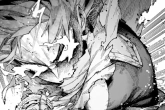 draw anime manga comic book illustration, manga artist or webtoon cover manhwa