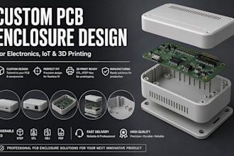 custom pcb enclosure design for electronics iot wearables mechanical products
