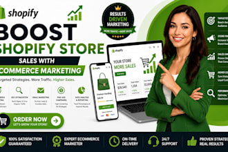 boost shopify store sales with ecommerce marketing