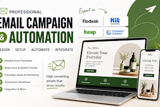do editable flodesk integration email campaign constant contact keap convertkit