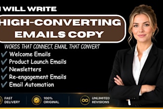 be your conversion email copywriter