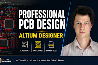 design professional pcb boards schematics and layouts in altium designer