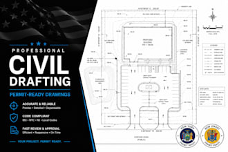 be your civil cad draftsman for new york and new jersey
