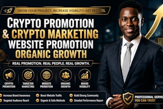 do crypto promotion crypto marketing website promotion with organic growth