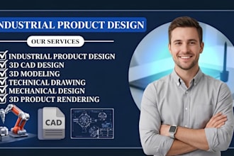 do 3d cad design industrial product design cad modeling solidworks 3d printing