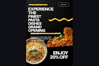 design a professional and eye catching poster