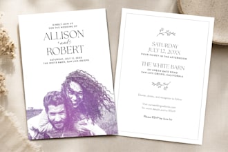 design your wedding invitation