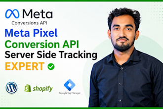 setup facebook pixel, conversion API, fix meta pixel by GTM