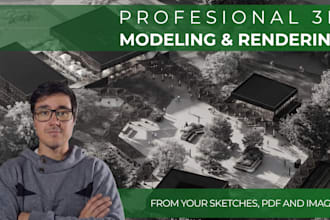 create precise architectural 3d models and high quality renders