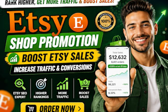 do etsy store promotion etsy listing SEO etsy traffic to boost etsy sales