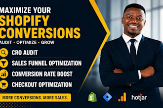 do shopify cro audit boost sales funnel conversion rate fix shogun shoplift gemx