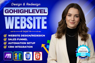 gohighlevel website design gohighlevel landing page go highlevel sales funnel