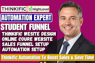 thinkific automation online course website thinkific sales funnel course upload