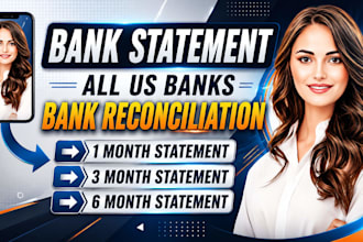 do bank statement work for USA,UK bank statement