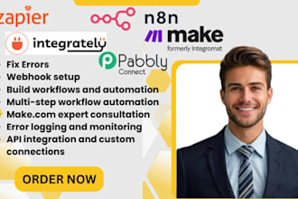 build zapier make com n8n gohighlevel ghl hubspot automation workflows