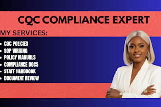 prepare cqc policies and compliance documents for your care business