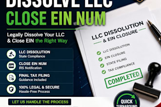amend file llc dissolution, cancel llc reinstate llc address change close ein
