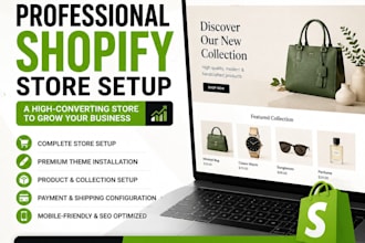 create a professional shopify store setup