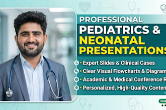 create paediatric and neonatal medical presentation