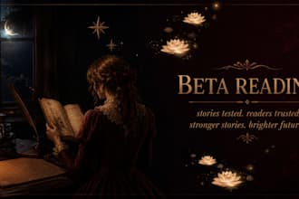critique your first chapter and give honest reader feedback