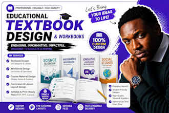 design, format educational textbooks, training booklets, and curriculum manuals