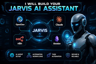 setup jarvis ai openclaw hermes agent n8n muiti agent mcp server obsidan vault