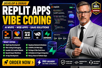 develop and debug replit apps vibe coding ai mvps base44 lovable v0 and supabase