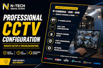configure your cctv cameras remotely