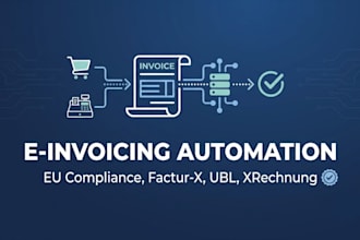 automate e invoicing setup for eu compliance xml invoice n8n invoice factur x