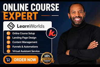 build a high converting learnworlds website and course funnel