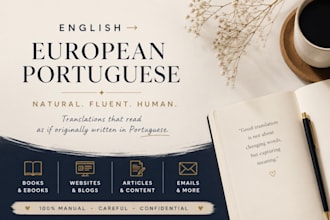 translate english into natural european portuguese