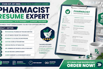 write pharmacist resume writing ats CV, healthcare career expert