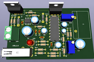 design schematic and pcb design in easyeda kicad altium