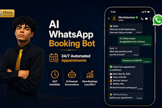 build an ai powered whatsapp booking bot for you business