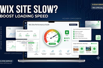 fix wix slow loading issues and improve website speed performance