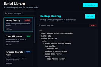 automate your network with python, ansible, and django