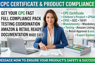 create valid amazon cpc certificate and resolve cpsia